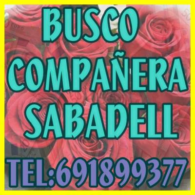 BUSCO COMPAÑERA PARA PISO PARTICULAR EN SABADELL NORD SOLO S