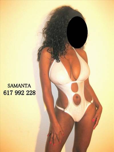 SAMANTA, UNA ESPECTACULAR CUBANA CON 120 DE TETAS