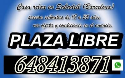 LU BUSCAMOS CHICAS PARA PLAZA