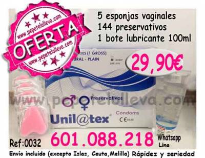 288 PRESERVATIVOS + REGALITO SORPRESA POR 29,90€