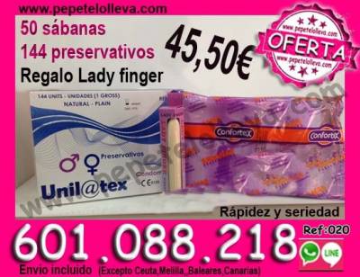 288 PRESERVATIVOS + REGALITO SORPRESA POR 29,90€