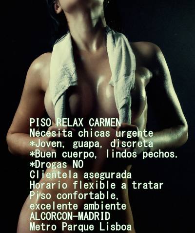 TRABAJADORAS PARA PISO RELAX