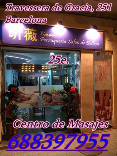 MASAJES MANICURA PEDICURA ETC… EN BCN XINWEI