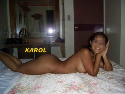 KAROL.. TE LO MONTO CON TU MUJER? MORENITA LIBERAL