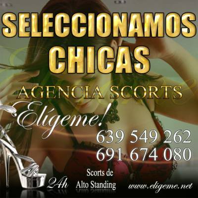 SELECCIONAMOS CHICAS GUAPAS DE 19 A 35 AÑOS PARA AGENCIA DE