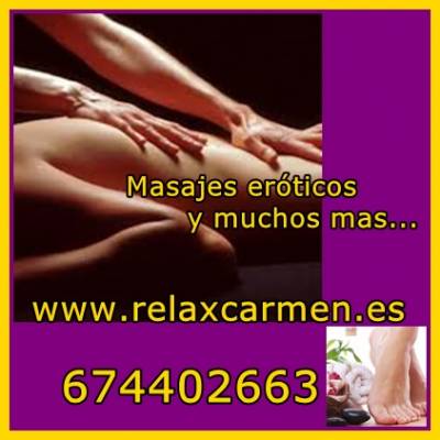 MAXIMO RELAX! MASAJES EROTICOS Y TERAPEUTICOS 24H, ACEPTAMOS