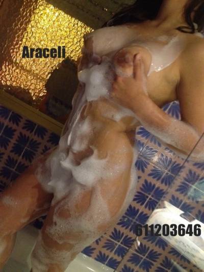 QUIERES FOLLAR CONMIGO EN LA BAÑERA SOY ARACELI 30 EUROS