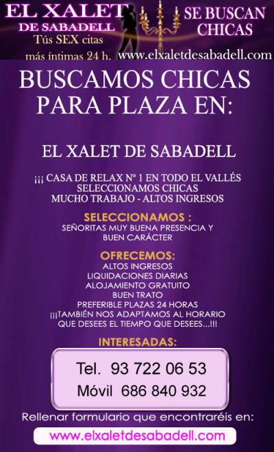 PLAZA DISPONIBLE