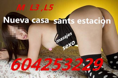 NUEVAS CHICAS ORIENTALES SEXO 24H EN BARCELONA SANTS ESTACIO