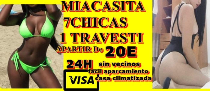 Casa Muy Discreta con 7chicas y 1 Trans Masajistas