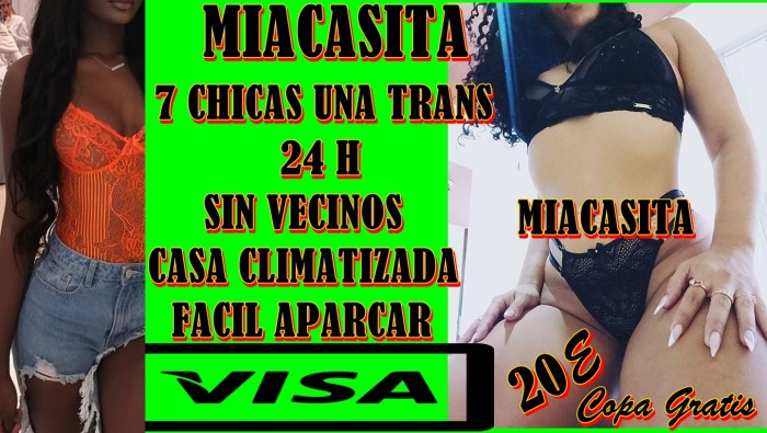 Casa Muy Discreta con 7chicas y 1 Trans Masajistas