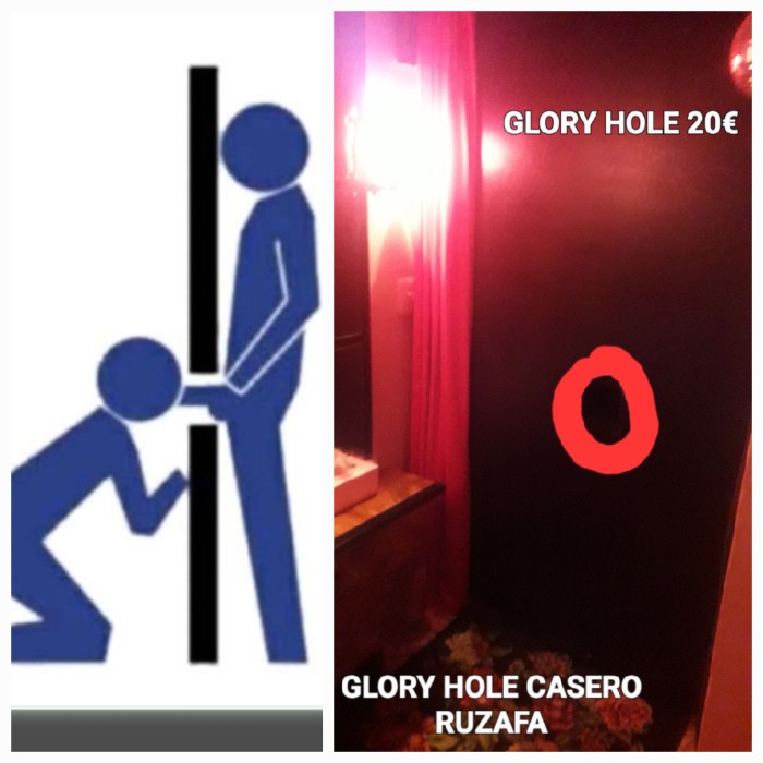 DESCARGA TU POLLA EN MI GLORY HOLE CADERO RUZAFA