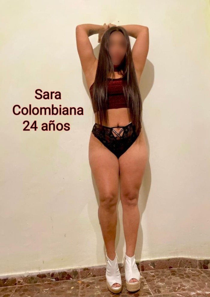 Sara Culona ideal para la fiesta blanca Fuenlabrad