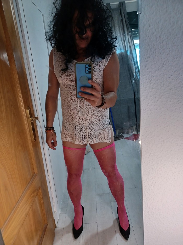 CrossDresser pasiva y muy viciosa