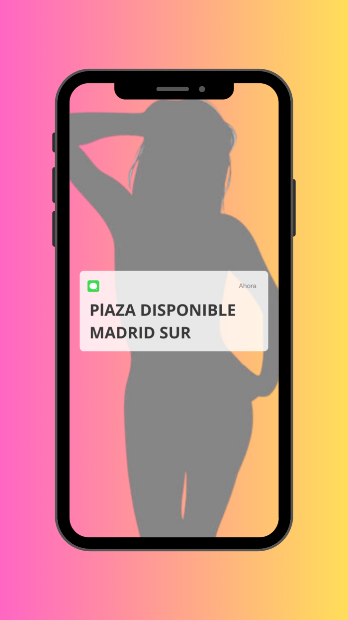 PLAZA DISPONIBLE MADRID SUR SEÑORITAS LIBERALES