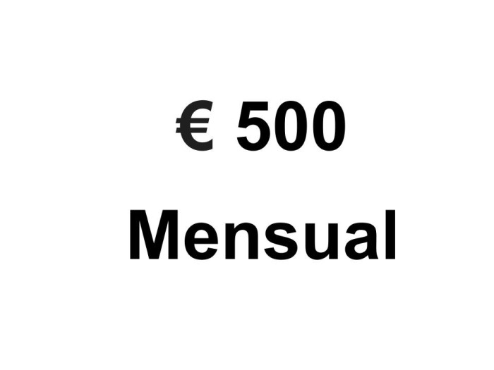 500 mensual. Busco chica para relación o FWB