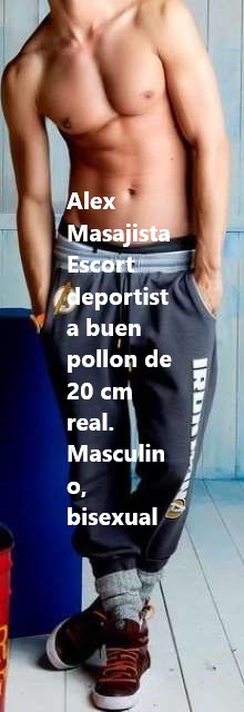 JOVEN DEPORTISTA MASAJISTA DOTADO. MASAJES Y MAS.