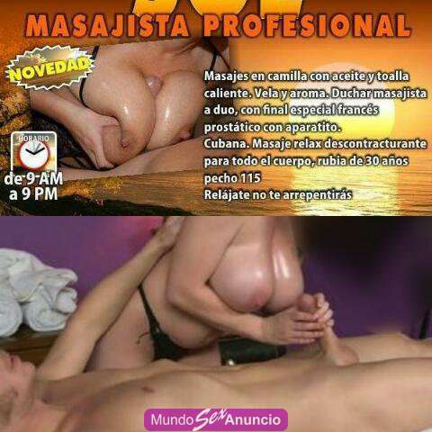 masajista profesional en camil1a