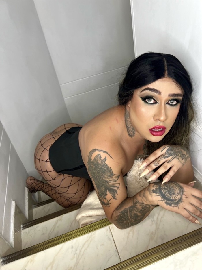 Chica trans Colombiana