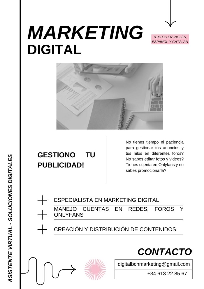 Gestiono tu publicidad en webs y foros del sector