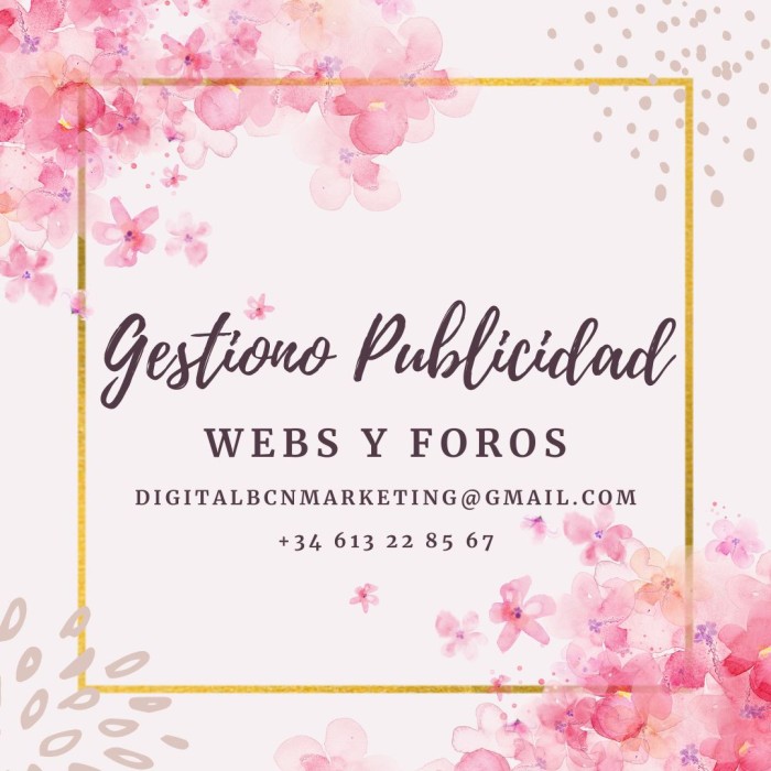 Gestiono tu publicidad online en webs y foros