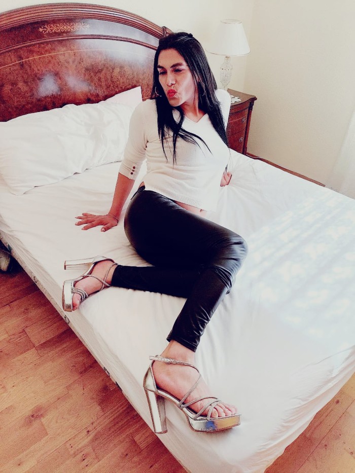 Chika trans latina recién llegadita a Zamora amores