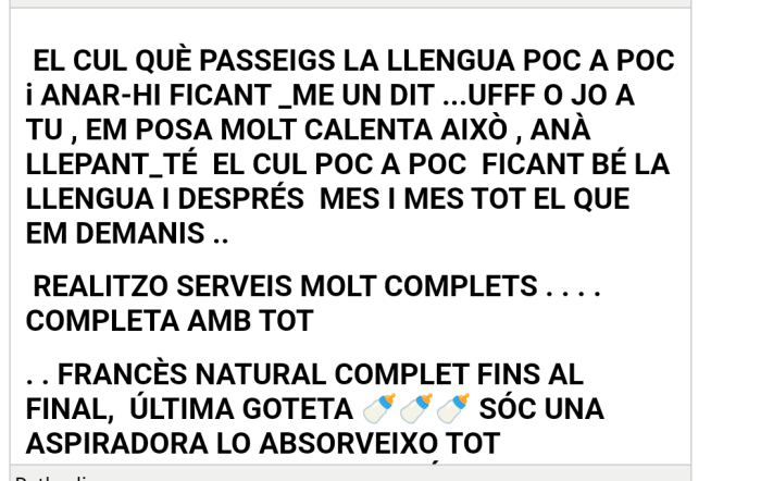 UFFF ET BUIDO TOT EL BIBERÓN A LA DUTXA CATALANA