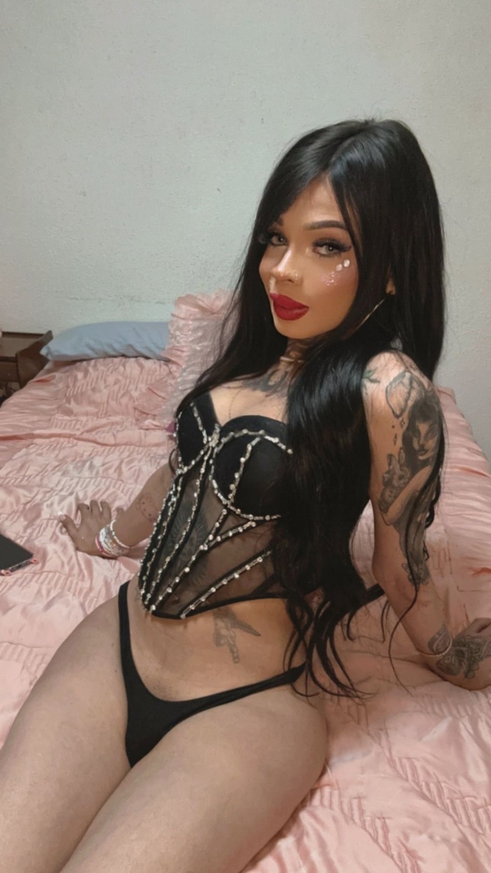 HERMOSA TRANS JOVEN ,DULCE Y DE MUY BUEN TRATO