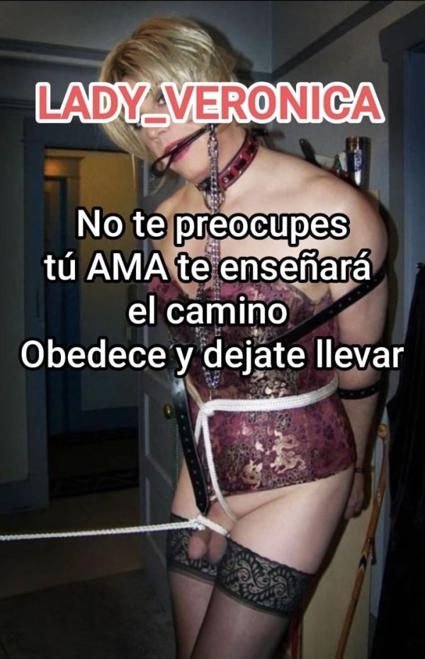 (BDSM)SOY TU DUEÑA TE ORDENO VENIR A MI PERRO