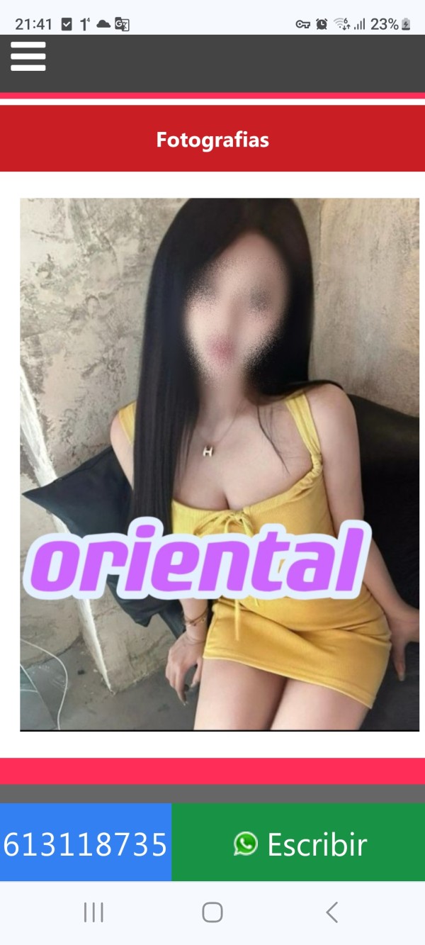 soy oriental chica asiatica