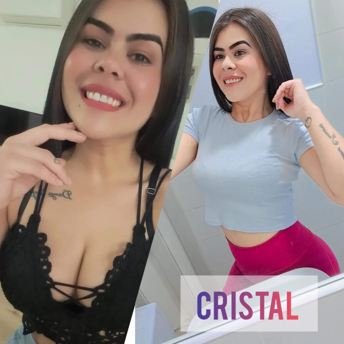 CRISTAL  HERMOSA SOY LA  CHICA IDEAL PARA TI