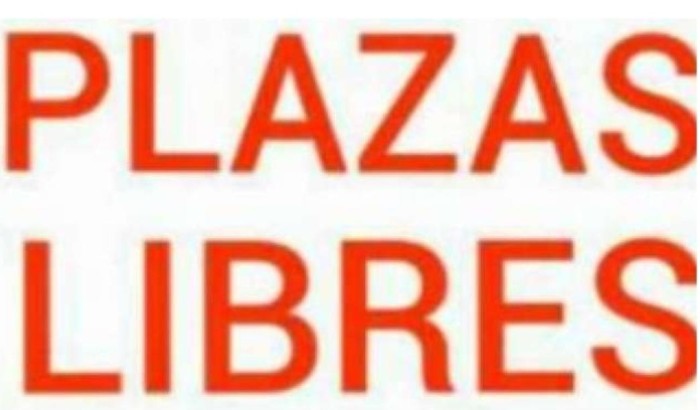 PLAZA LIBRE INCORPORACIÓN INMEDIATA!!