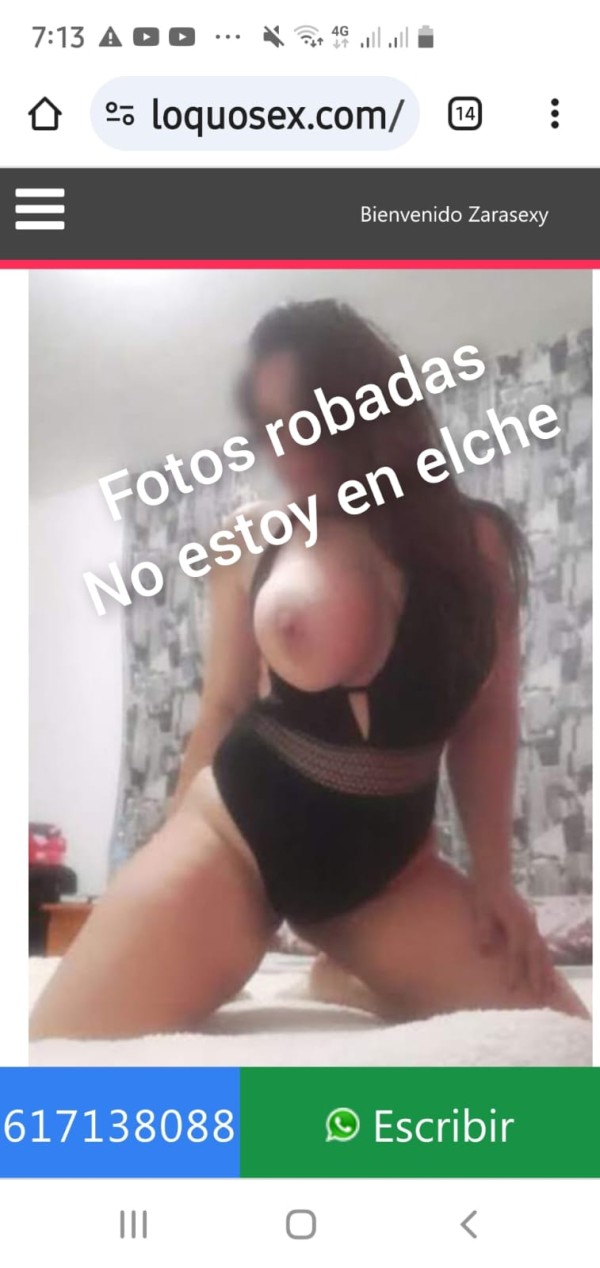 Fotos robadas no estoy en Elche