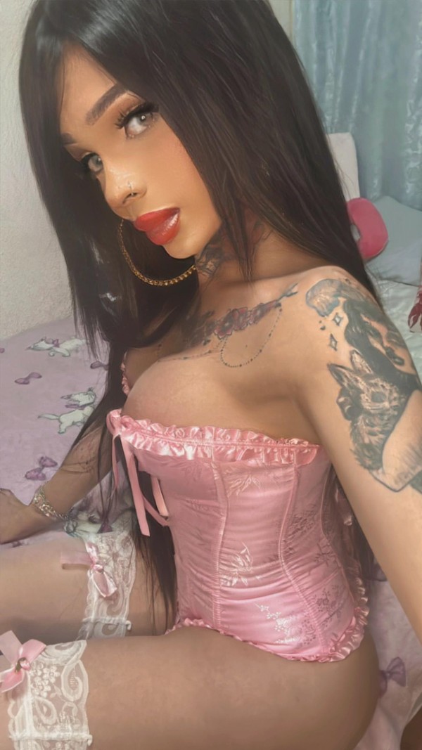 HERMOSA TRANS JOVEN ,DULCE Y DE MUY BUEN TRATO