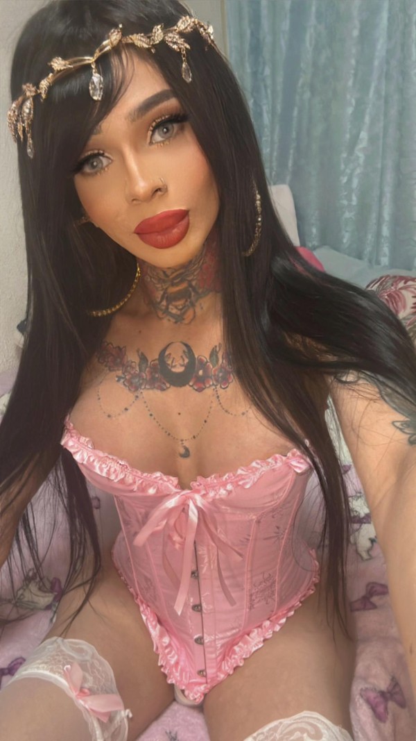 HERMOSA TRANS JOVEN ,DULCE Y DE MUY BUEN TRATO