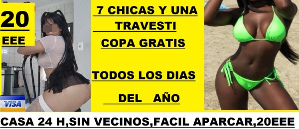 7 CHICAS 1 TRAVESTI  MASAJISTAS Y AMOROSAS