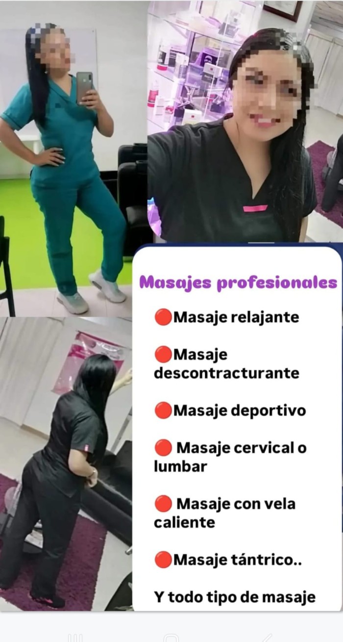 Masajista profesional, con 14 años de experiencia