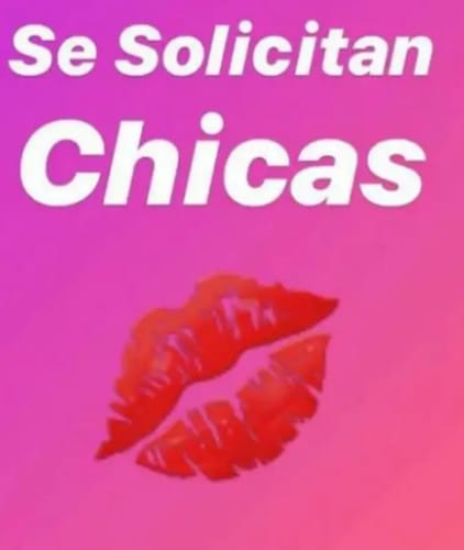 Se Solicitan Chicas Mucho Trabajo 60%