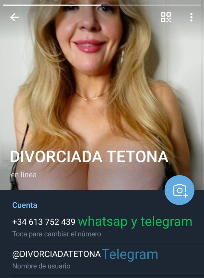 DIVORCIADA TETONA WHATSAPP 24HS