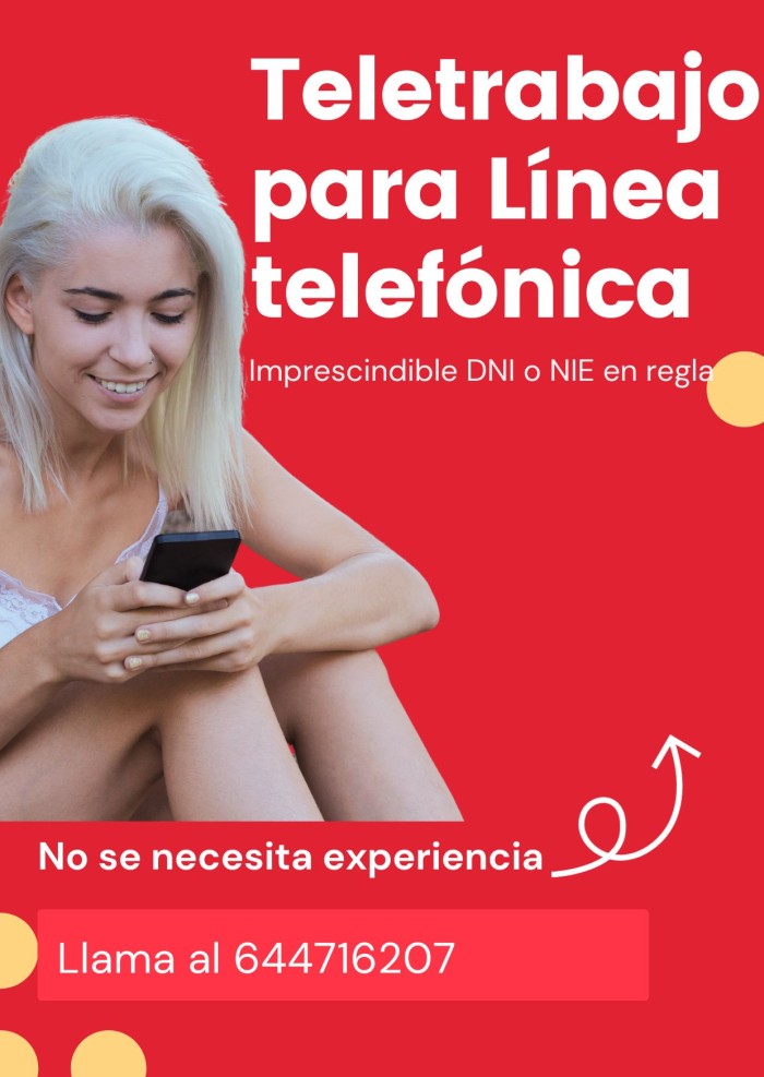 Línea 803 busca telefonistas españolas