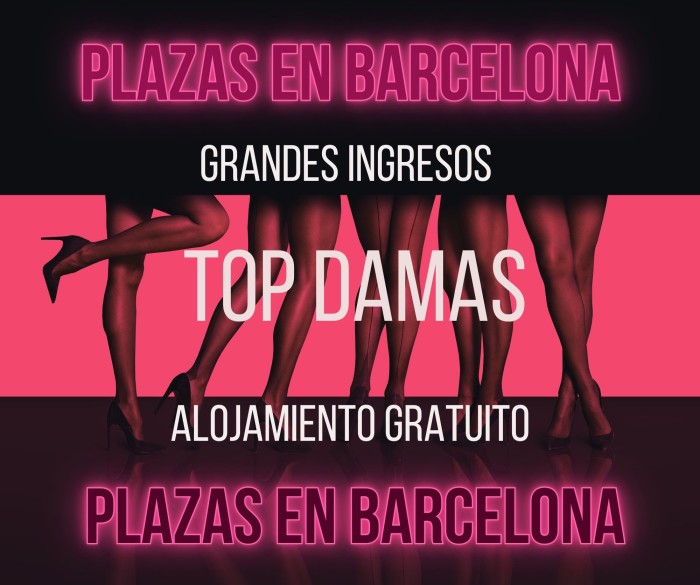 ALTOS ÍNGRESOS Y ALOJAMIENTO GRATUITO EN BARCELONA