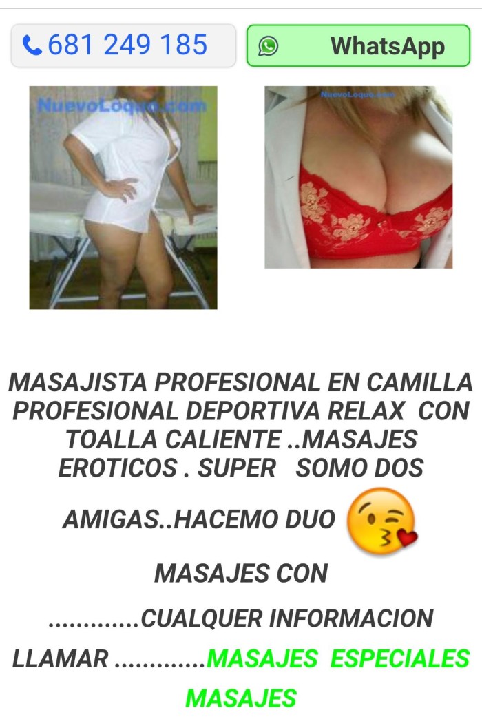 Masajita profesional en camill