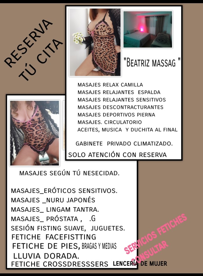 Especial masajes lingam próstata y terapias