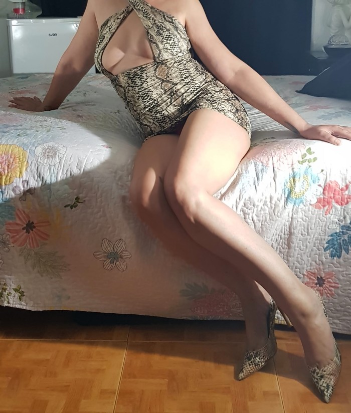 elegante mujer sensual y sexy