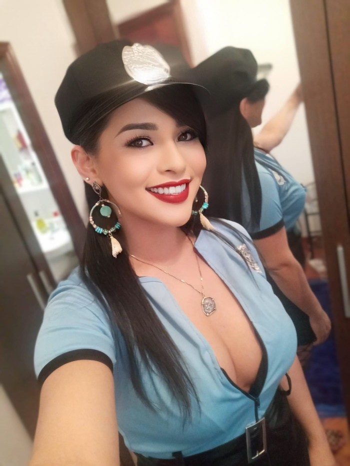 Selena una chica trans brasileña