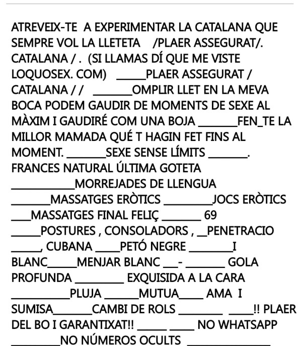 TE ORDENYARE TOT TE ORDENYARE GIRÓNA CATALANA