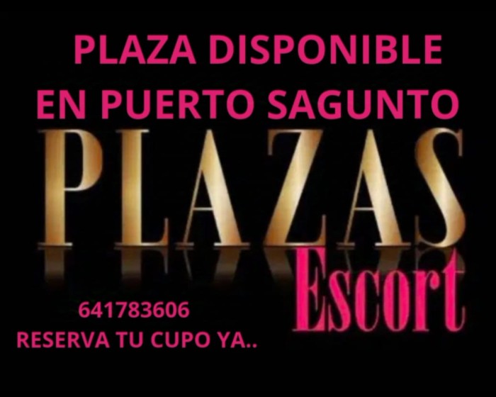 Plaza para chicas en puerto Sagunto