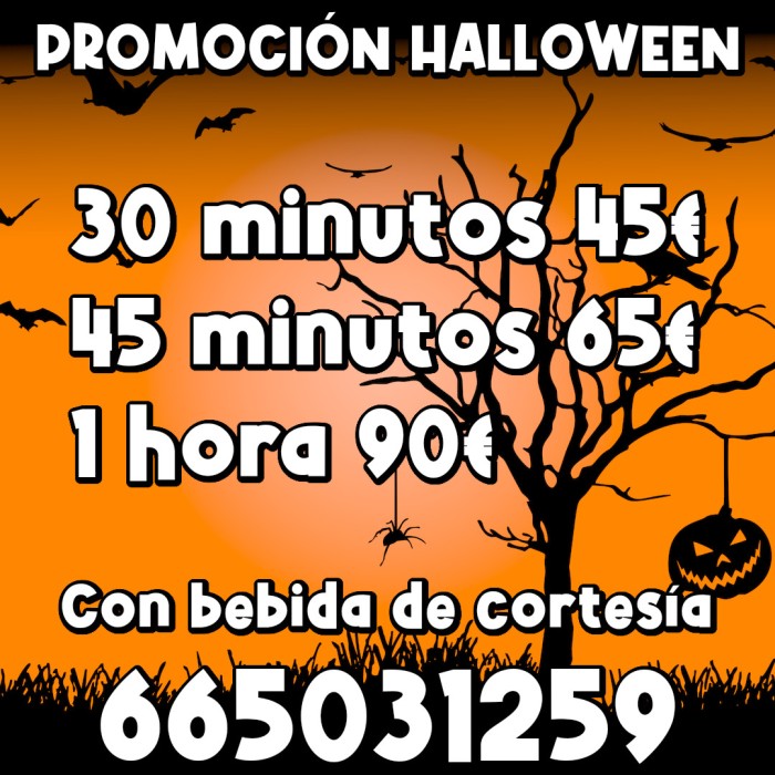 PROMOCIÓN ESPECIAL HALLOWEEN.