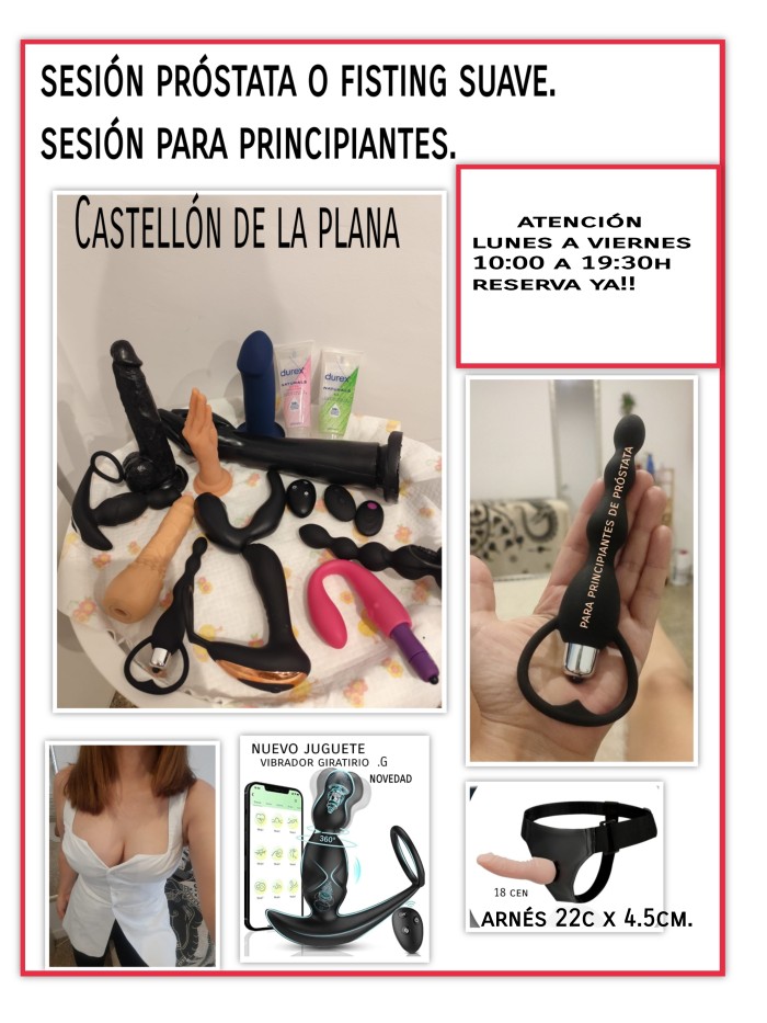 Especial sesión próstata juguetes