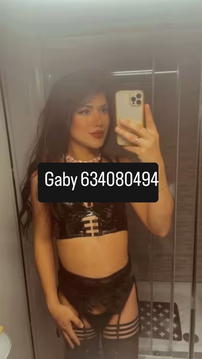 Gaby trans MUY simpática y femenina